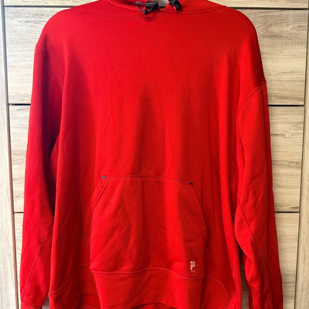 Red Hoodie with Front Pocket